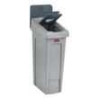 Rubbermaid Couverture Slim Jim® pour station de recyclage, gris  S