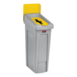 Rubbermaid Couverture Slim Jim® pour station de recyclage, jaune  S