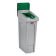Rubbermaid Couverture Slim Jim® pour station de recyclage, vert  S