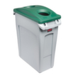 Rubbermaid Couvercle Slim Jim® pour introduction de bouteilles pour collecteur de recyclage, vert  S