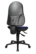 Topstar Siège de bureau pivotant Support SY avec assise ergonomique, bleu  S