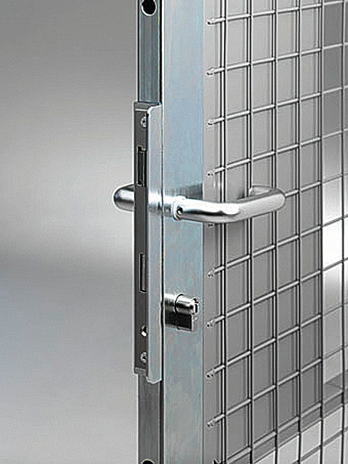 TROAX Porte coulissante pour parois de séparation, largeur 2300 mm  ZOOM
