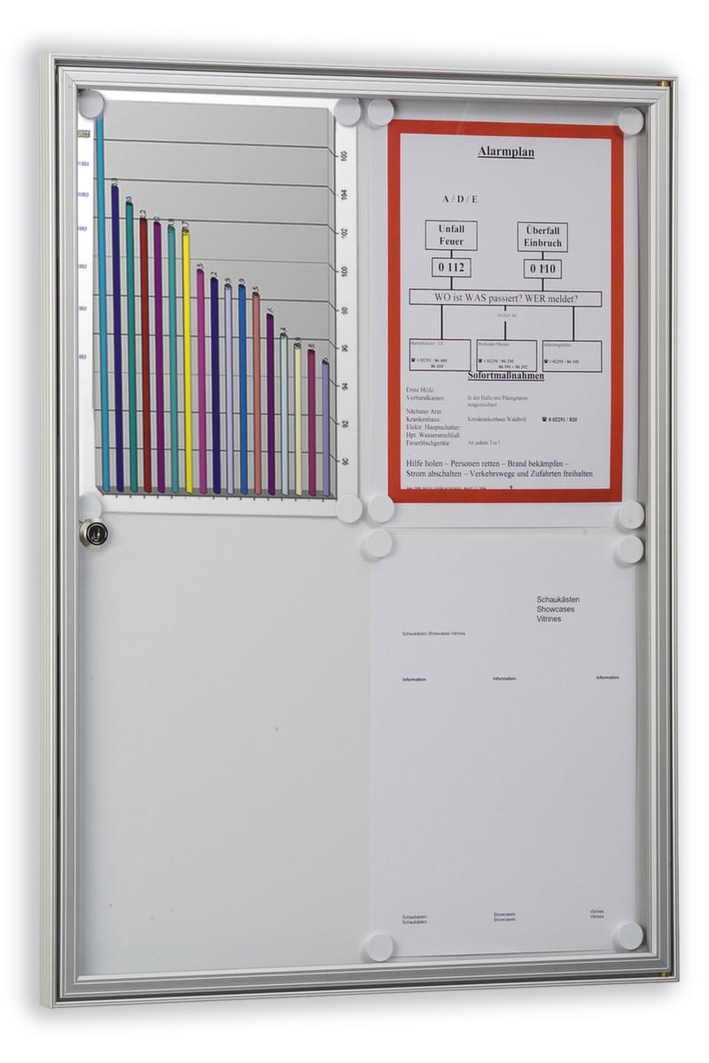 Vitrine d'affichage avec porte battante pour l'intérieur  ZOOM