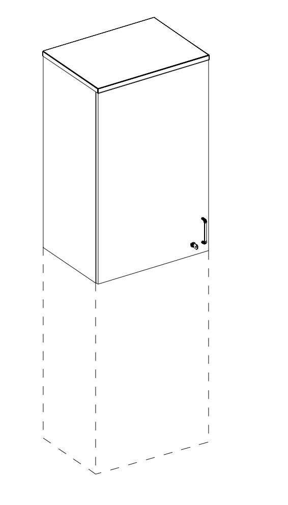 Nowy Styl Rehausse E10 pour armoire à portes battantes  ZOOM