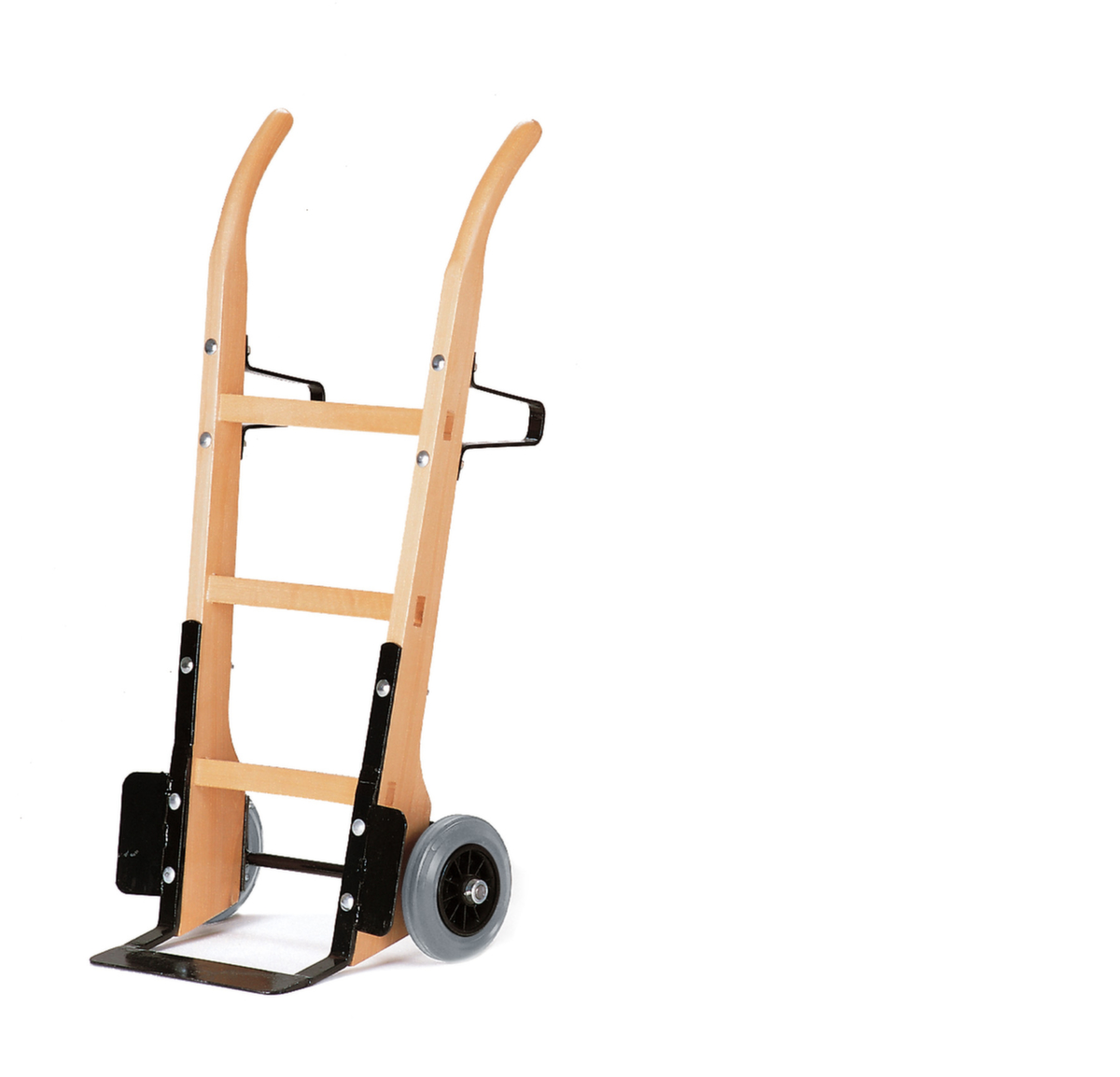 Rollcart diable de manutention en bois, force 250 kg, air bandage  ZOOM