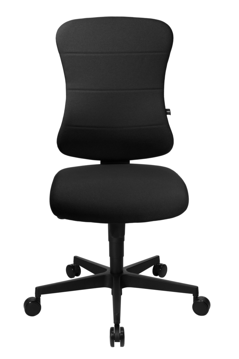 Topstar Siège de bureau pivotant Art Comfort avec mécanisme synchrone, noir  ZOOM