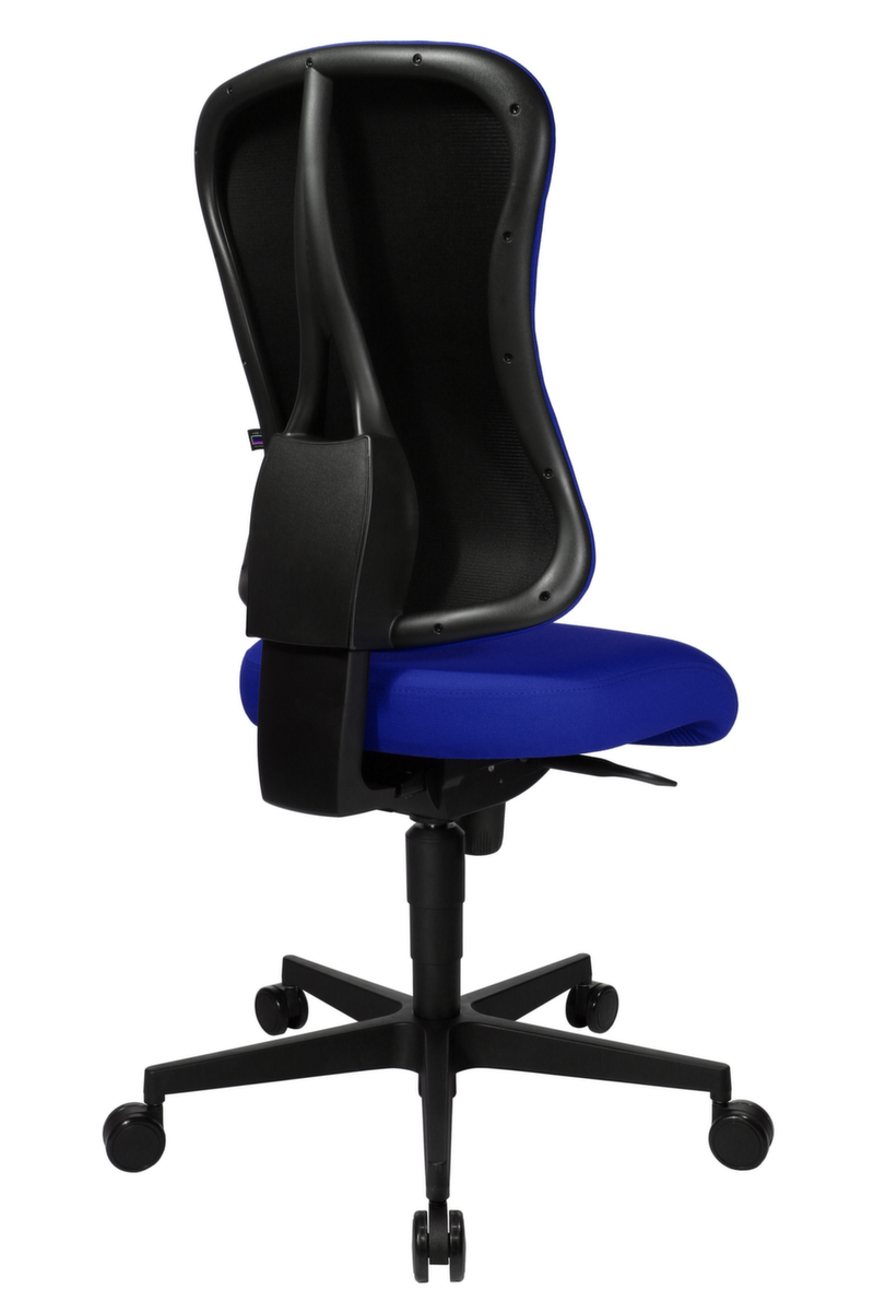 Topstar Siège de bureau pivotant Art Comfort avec mécanisme synchrone, bleu royal  ZOOM