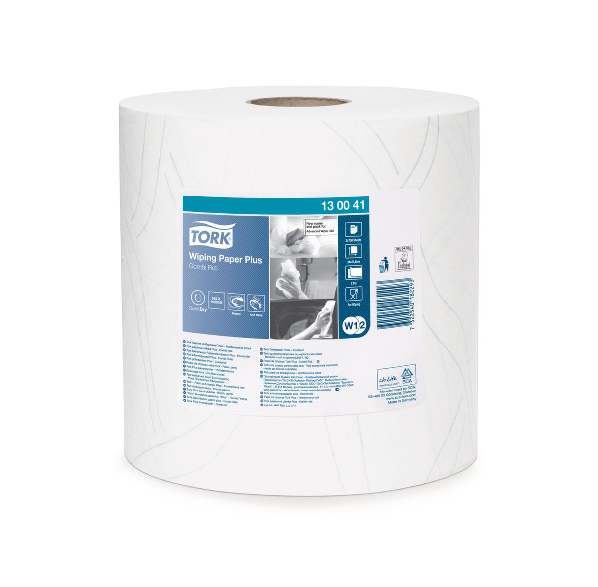 Tork Rouleau de papier d'essuyage ultrasolide, 750 lingettes, Tissue  ZOOM