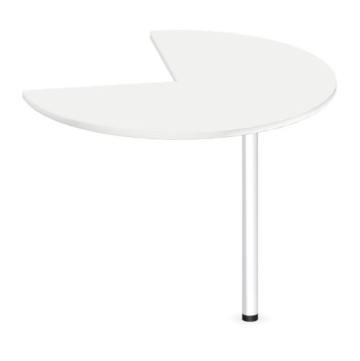 Nowy Styl Table de rallonge ronde E10 pour bureau