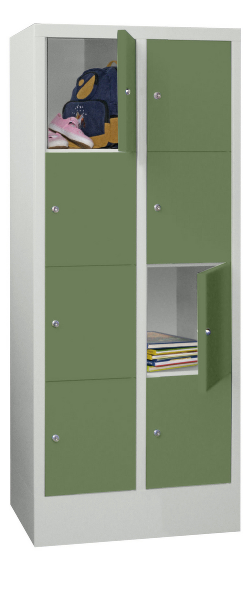 PAVOY armoire multicases Basis, 8 compartiments