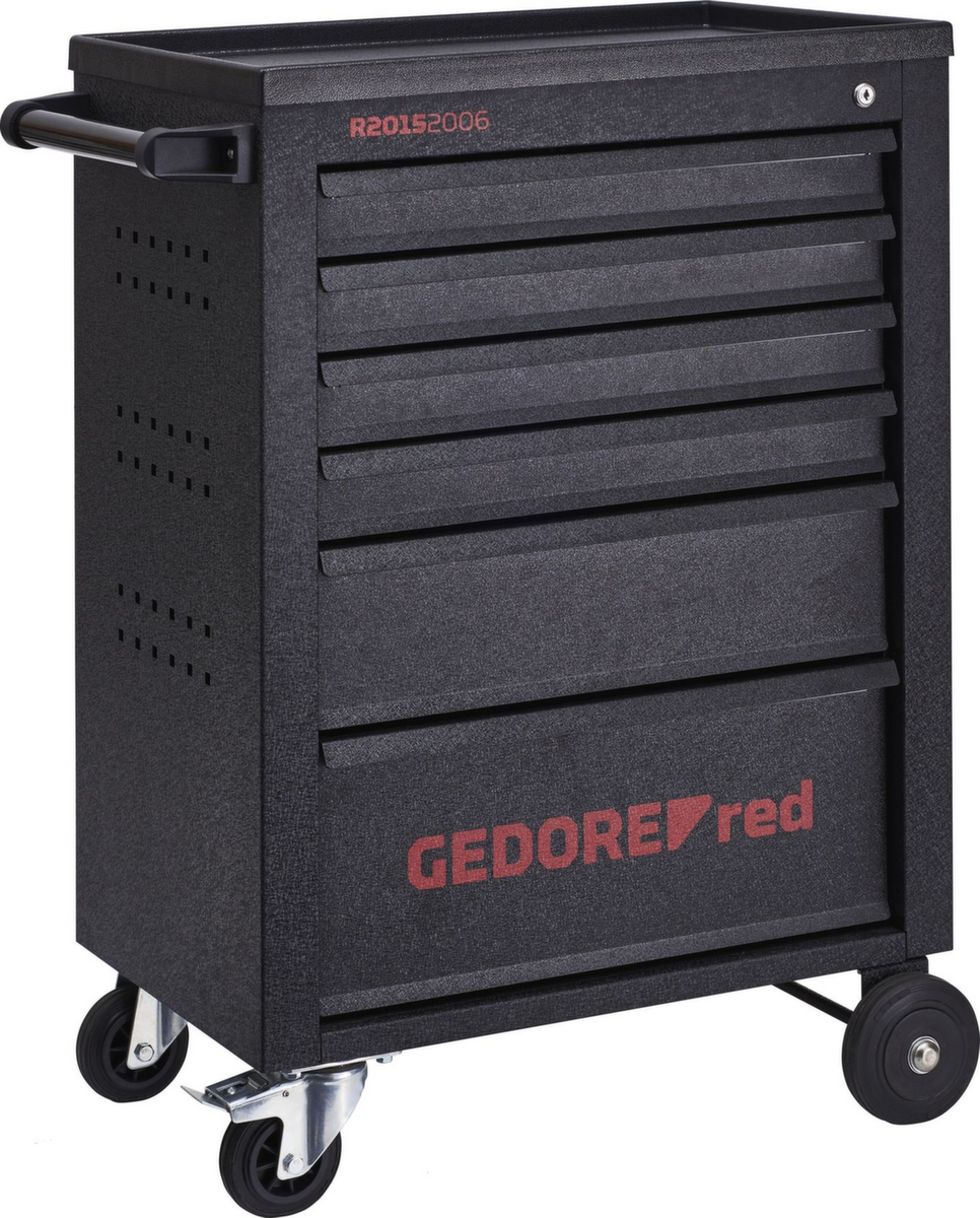 GEDORE R20152006 Servante d'atelier Black MECHANIC 6 tiroirs  ZOOM