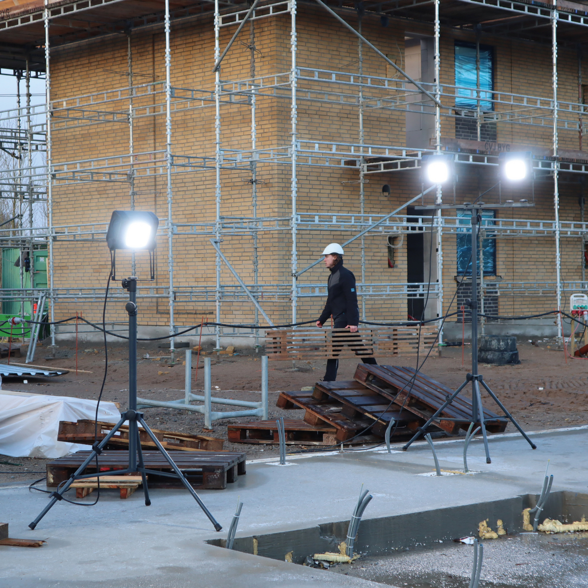 Scangrip spot de chantier SITE LIGHT 40  ZOOM