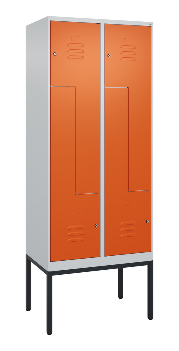 C+P Armoire vestiaire Z Classic Plus, largeur de compartiment 200/400 mm