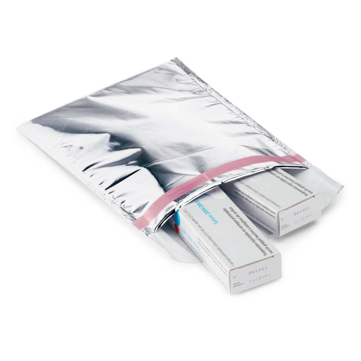 sachet isotherme avec fermeture adhésive  ZOOM