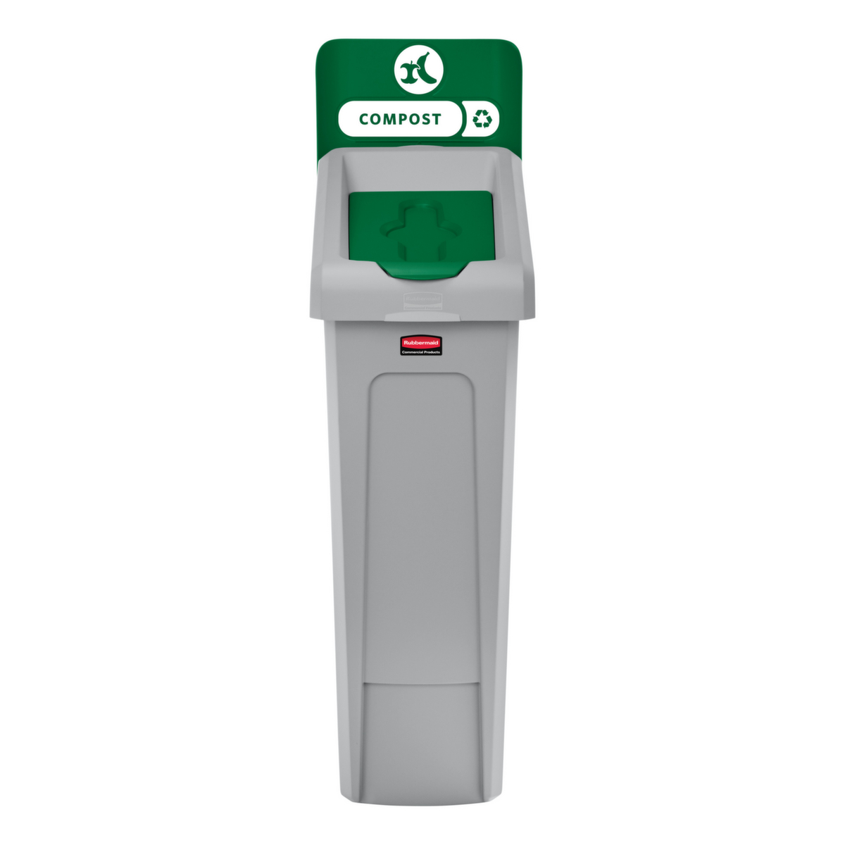 Rubbermaid Couverture Slim Jim® pour station de recyclage, vert  ZOOM