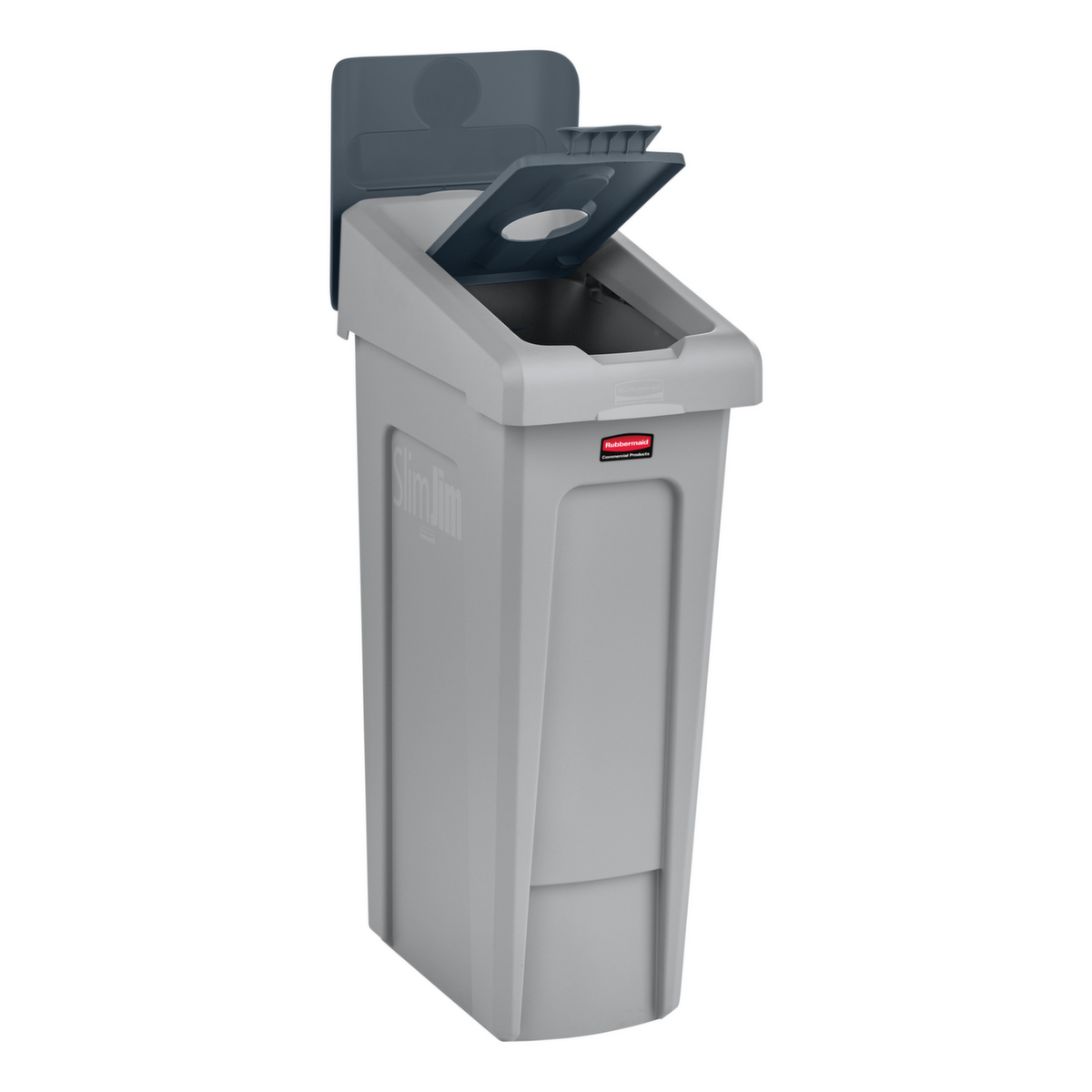 Rubbermaid Couverture Slim Jim® pour station de recyclage, gris  ZOOM
