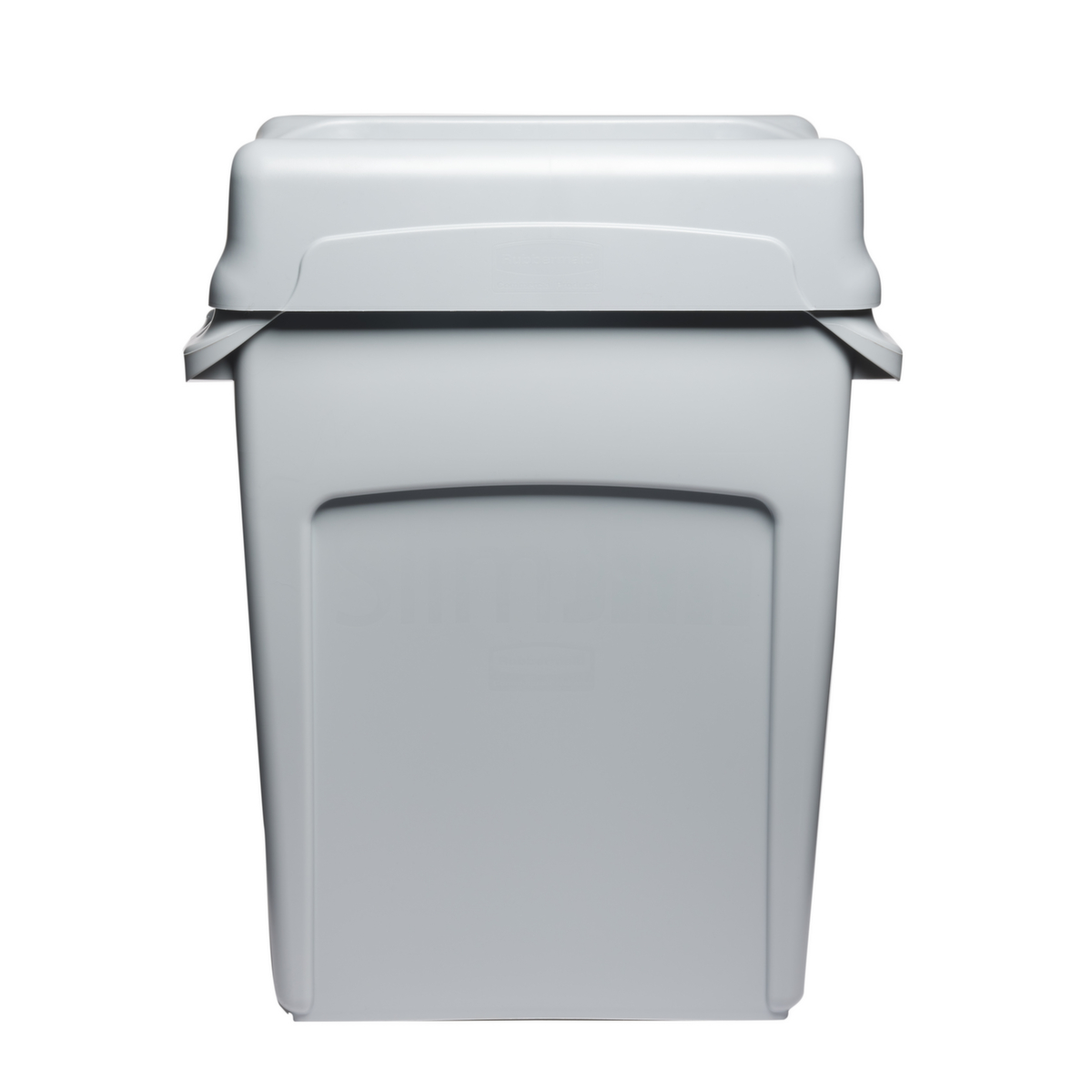 Rubbermaid Couvercle oscillant Slim Jim® pour collecteur de recyclage, gris  ZOOM