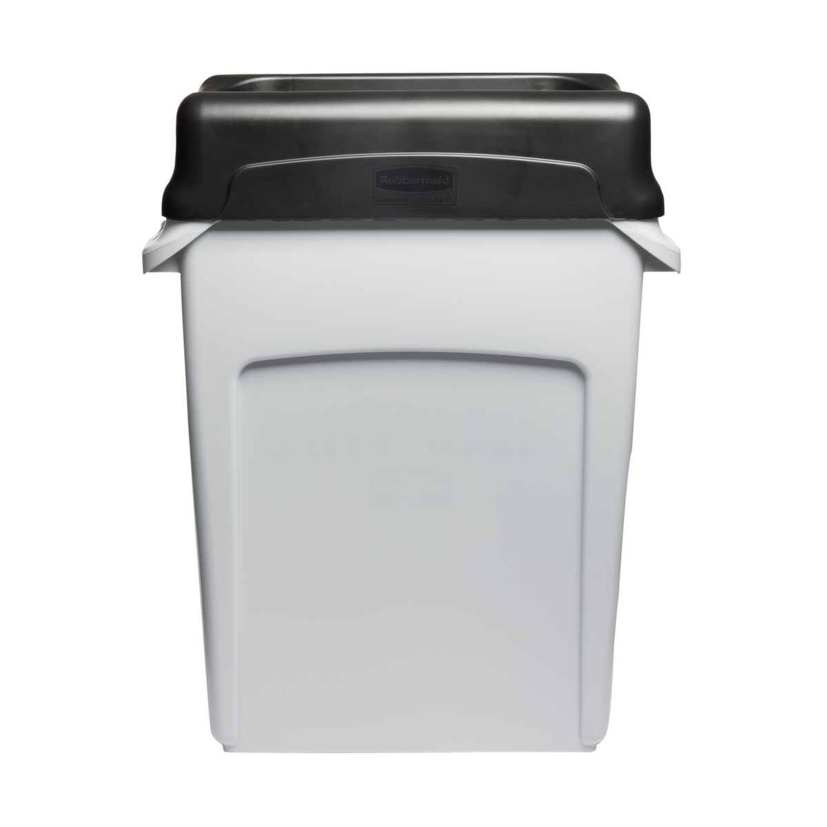 Rubbermaid Couvercle oscillant Slim Jim® pour collecteur de recyclage, noir  ZOOM