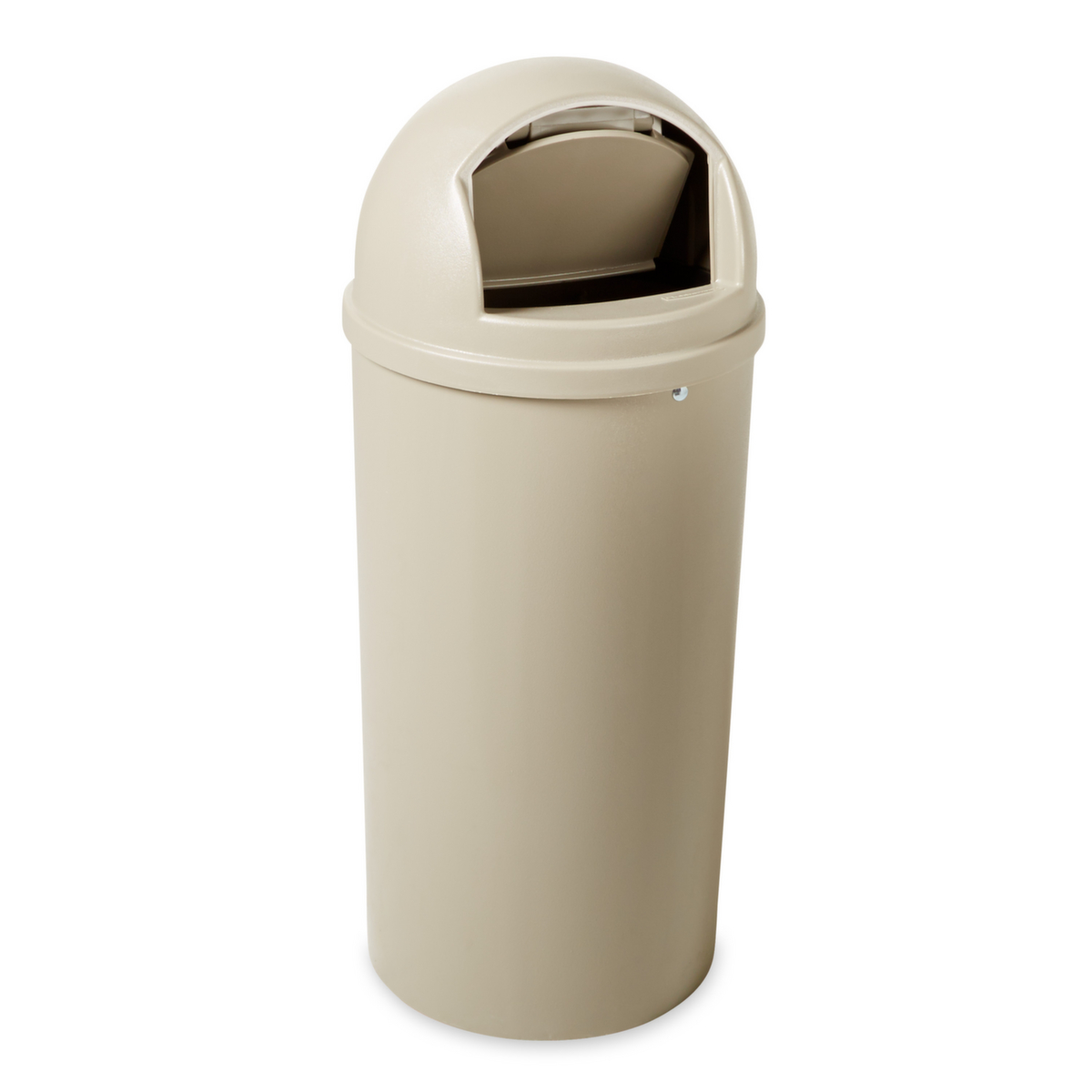 Rubbermaid Poubelle coupe-feu Marshal® Classic, 57 l, beige, couvercle beige  ZOOM