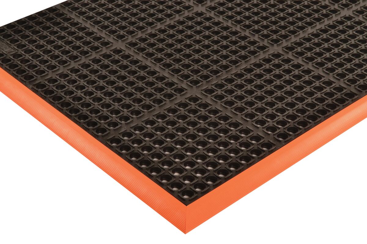 tapis anti-fatigue Groningen avec système de drainage, longueur x largeur 3150 x 970 mm  ZOOM