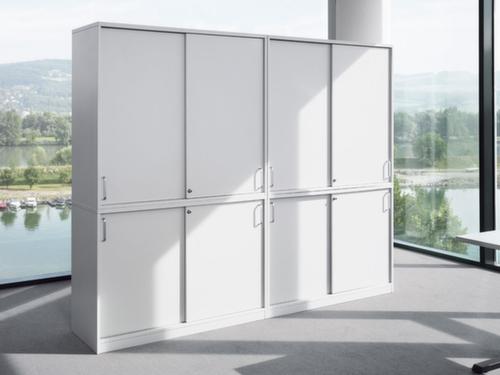 Nowy Styl Armoire à rideaux transversaux E10, 4 hauteurs des classeurs